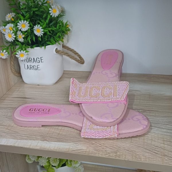 Beaded Designer Slippers – Elegant & Comfortable - Image 3